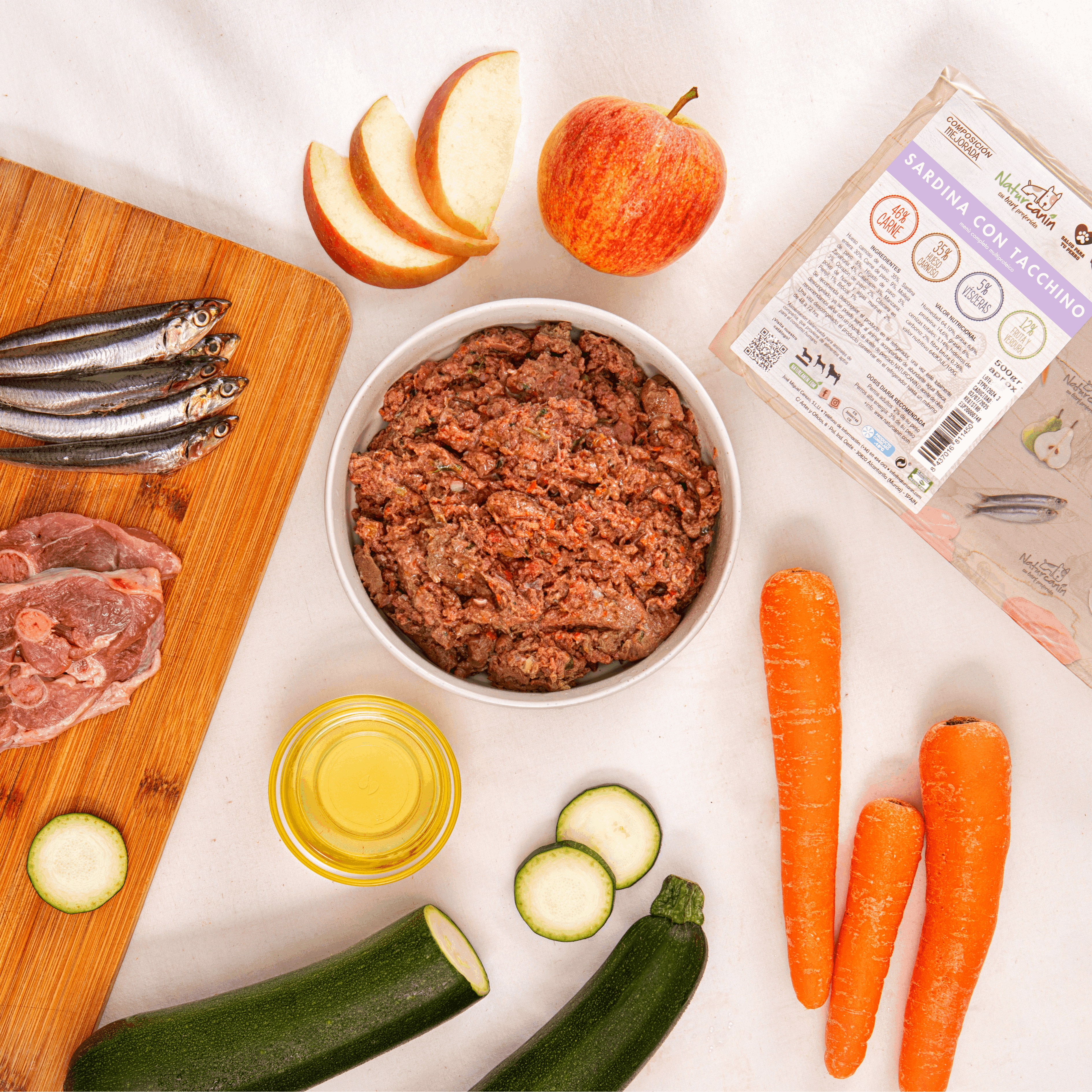 Sardine and Turkey Menu