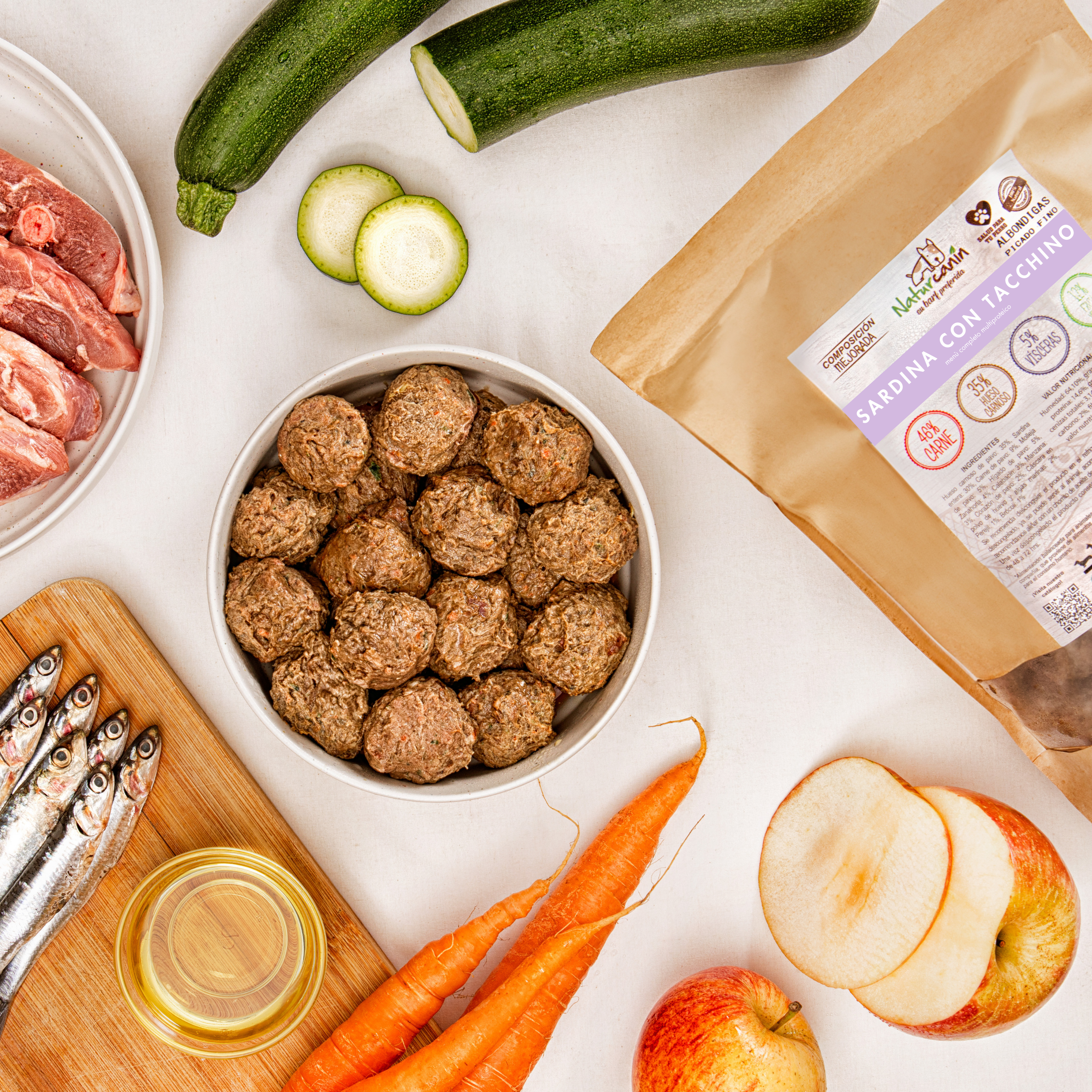 Sardine and Turkey Menu