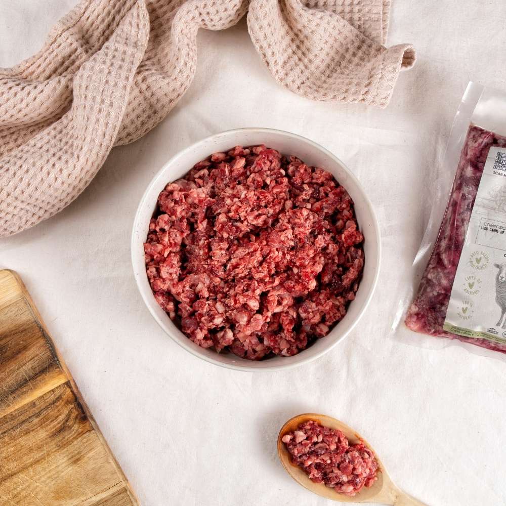 Carne di Agnello Macinata (senza ossa)