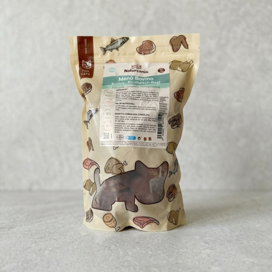 Menù Bovino Gatto